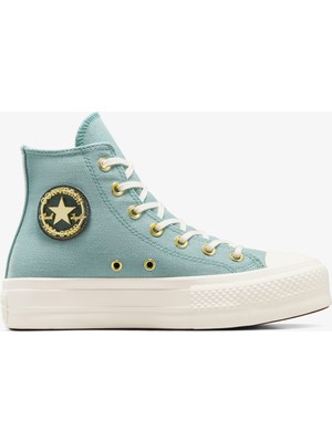 Converse Chuck Taylor All Star Lift Kadın Mavi Platform Sneaker