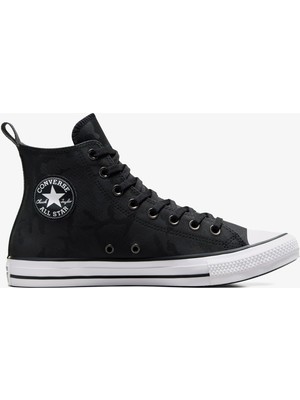Converse Chuck Taylor All Star Unisex Siyah Deri Sneaker