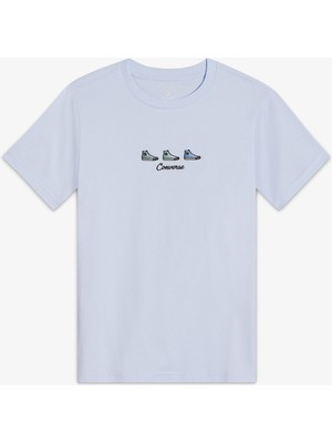 Converse High Tops Kadın Mor T-Shirt