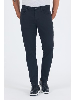 Koyu Antrasit Pamuklu 5 Cep Casual Slim Fit 5 Cep Pantolon 1003250318