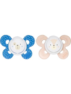 Chicco Physio Forma Comfort Silikon Emzik 6-12 Ay Erkek Çocuklar İçin 2 Adet