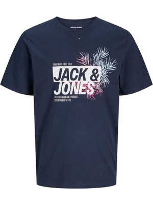 Jack&jones 12269390 Jjaxon Tee Kısa Kol Erkek Tsh