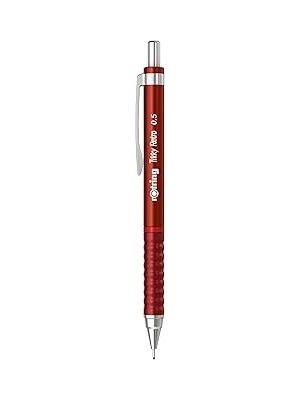 Rotring Tikky Retro Mekanizmali Metali̇k Kirmizi 0.5 mm