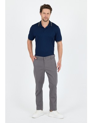 Erkek Slim Fit Chino Pantolon – %98 Pamuk %2 Elastan Rahat Şık Günlük Esnek Kumaş Pantolon 1012