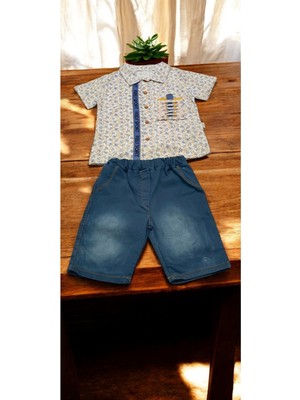 Gömlek Şort Takım