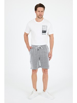 Erkek Yan Cepli Esnek Spor Şort | Rahat Kalıp Günlük Şort | Yazlık Hafif ve Şık Şort 2239