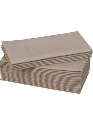 IKEA Mottaga Peçete Bej 38X38 cm 25 Adet