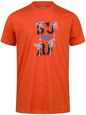2AS Alex Baskılı Erkek Sıfır Yaka T-Shirt 047
