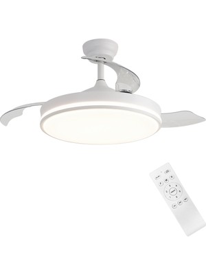 Dlc Espero LED Beyaz Tavan Vantilatörü 106  cm