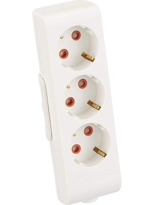 Mutlusan Rı-Tech Üçlü Top.lı Grup Priz(Ç.k)(Klem)