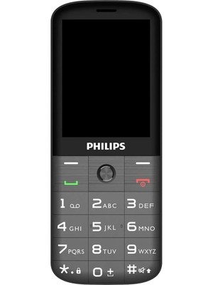 Philips Xenium E227 – Geniş Ekranlı, Uzun Ömürlü Tuşlu Telefon