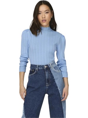 Kadın Dik Yaka Triko