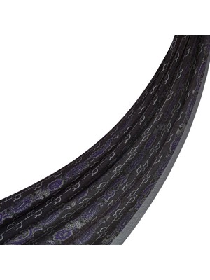 Gri-Mor Ipekevi Dört Mevsim Tensel Şal 2891