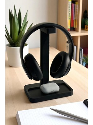 Dekoratif Kulaklık Standı