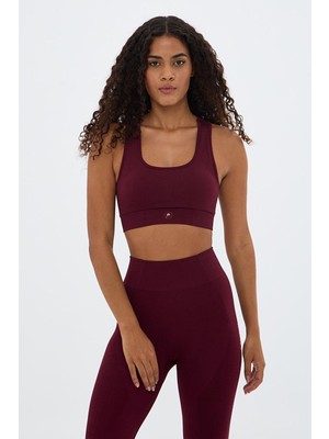 Oishii Sakura Esnek ve Toparlayıcı Tayt Bordo