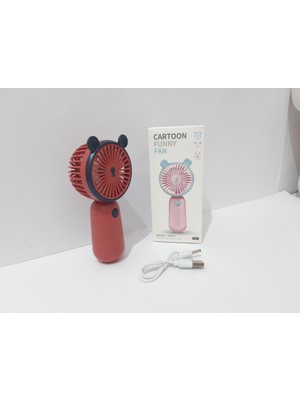 Mini USB Fan Taşınabilir Şarj Edilebilir Serinletici Mini El Fanı Ev Ofis Seyahat Için