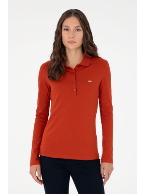 U.s. Polo Assn. Kadın Kiremit Sweatshirt 50296941-VR031