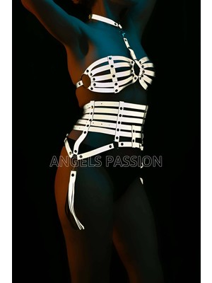 Mlvx Reflektörlü Harness Korse Takım - 378  Blsm