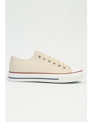 United Colors Of Benetton Bej Kadın Kumaş Sneaker BNI-10030-BEJ