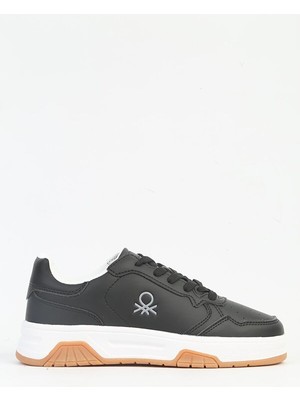 United Colors Of Benetton Siyah Kadın Sneaker BNI-11220-SIYAH Beyaz