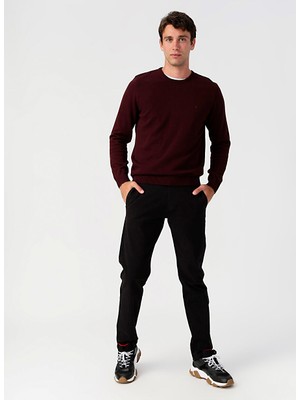Dockerssmart 360 Flex Ultimate Chino Dar Paça Slim Fit Siyah Erkek Pantolon 79488-0006