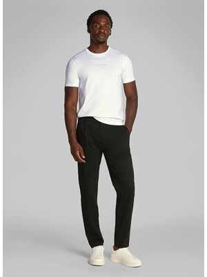Calvin Klein Beyaz Erkek T-Shirt K10K114172YAF