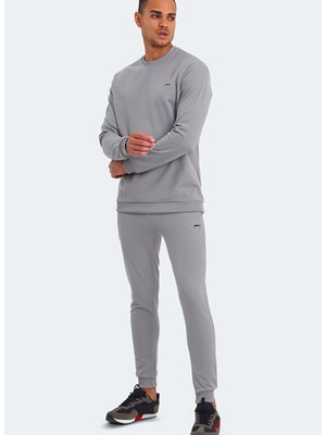 Slazenger Offender Ktn Erkek Eşofman Takımı Gri