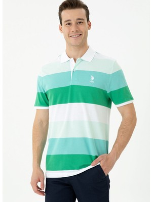 U.s. Polo Assn. Yeşil Erkek Regular Fit Polo T-Shirt