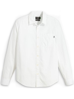 Dockers Slim Fit Gömlek Yaka Beyaz Erkek Gömlek A4253-0000