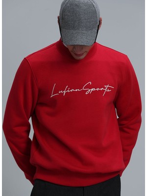 Lowe Erkek Sweatshirt Kırmızı