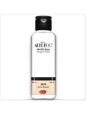 Artdeco Akrilik Boya 140 Ml Kırık Beyaz Y-070R3670