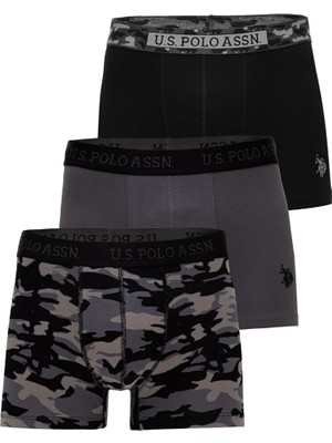 U.s. Polo Assn. Siyah Erkek Boxer 80542-BOXER-SYH-SYH-ANTRA