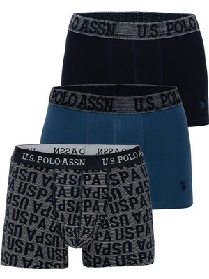 U.s. Polo Assn. Lacivert Erkek Boxer 80503-BXR-LACI-MAVI-G.MEL