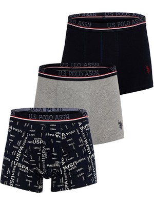U.s. Polo Assn. Lacivert Erkek Boxer 80263 - Boxer - Lacı