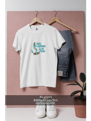Oversize Hope Anchor My Soul  Tasarımlı Unisex T-Shirt