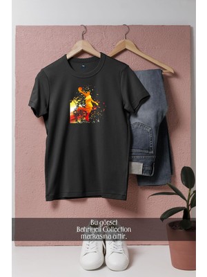 Oversize Basketbol Oyuncu  Tasarımlı Unisex T-Shirt