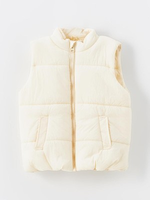 Hakim Yaka Yelek Kolsuz Kız Çocuk Yelek