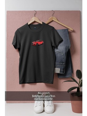 Oversize Audi Q3 Car Sport  Tasarımlı Unisex T-Shirt