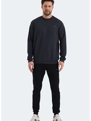 Slazenger Offender Ktn Erkek Eşofman Takımı Koyu Gri