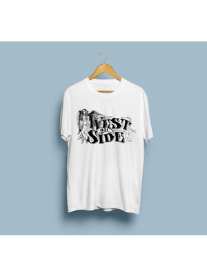 Oversize West Side Tasarım Unisex T-Shirt
