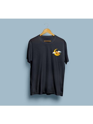 Oversize Ramazan Bayramı Cami ve Ay Tasarım Unisex T-Shirt