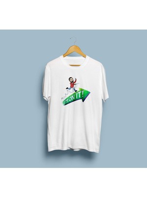 Oversize I'm On It Tasarım Unisex T-Shirt