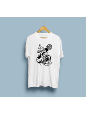 Oversize Hip Hop Icon Tasarım Unisex T-Shirt