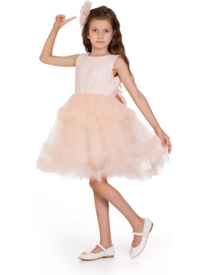 Pudra Boncuklu Kız Çocuk, Çocuk Abiye, Mezuniyet Elbiseleri, Bebek Abiye, Çocuk Elbiseleri,parti, Doğum Günü