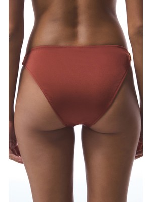 Turuncu Braga Tokalı Bikini Altı