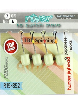 River Hunter Glow Jig Head