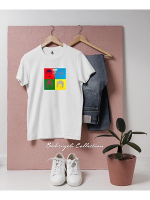 Oversize Queen Hot Space  Tasarımlı Unisex T-Shirt