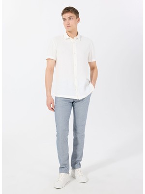 Boss Lacivert Erkek Slim Fit Chino Pantolon Chino_slim