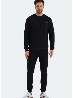 Slazenger Offender Ktn Erkek Eşofman Takımı Siyah