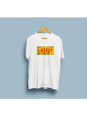 Oversize Breaking Bad Lwyrup Plaka Tasarım Unisex T-Shirt
